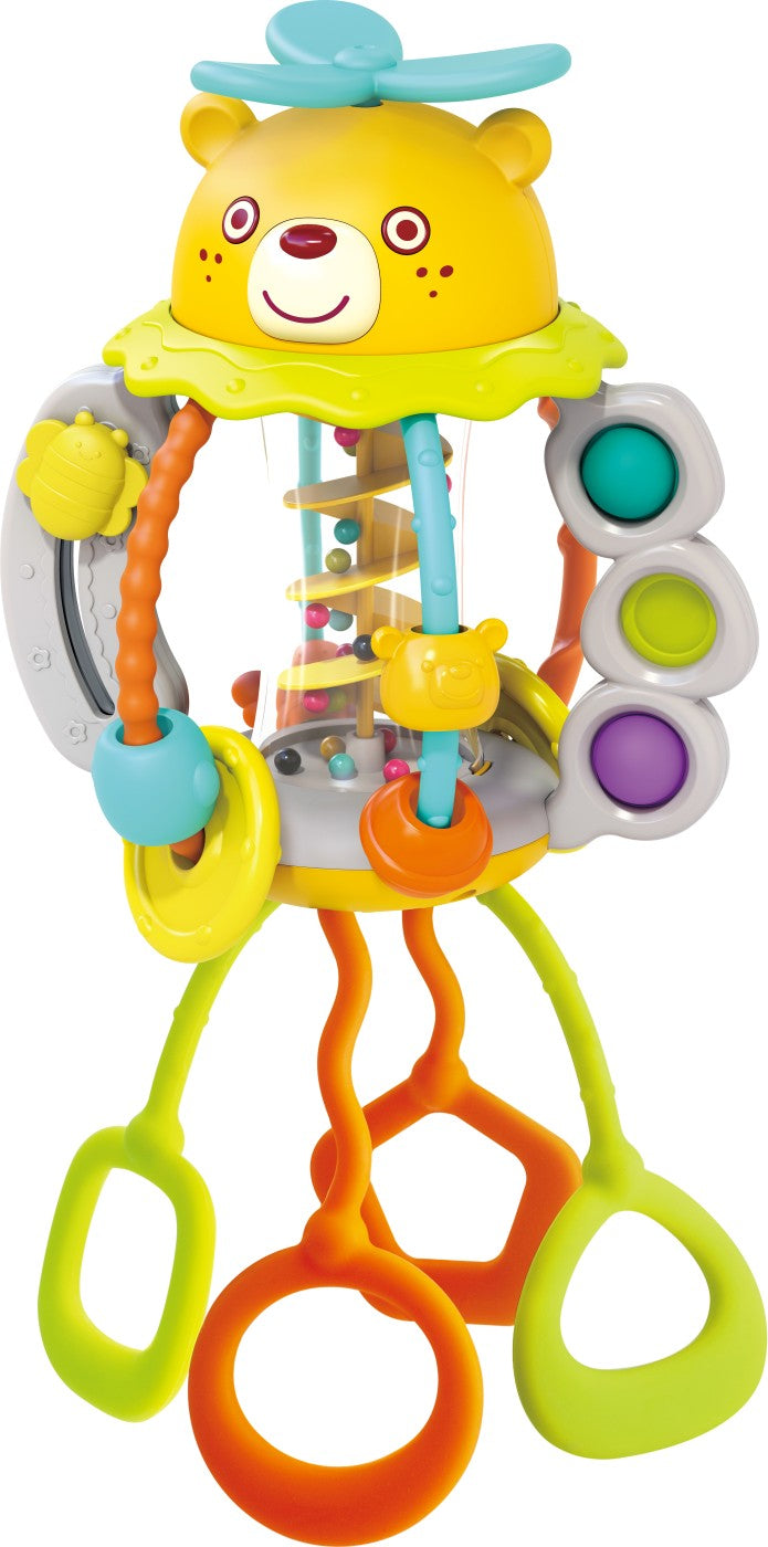 JUCARIE SENZORIALA PENTRU BEBE SCUTURA SI TRAGE Jucarii Bebe - Imagine 2 [ps:39a68d63-87a6-4350-9773-4beebb2efbf1]