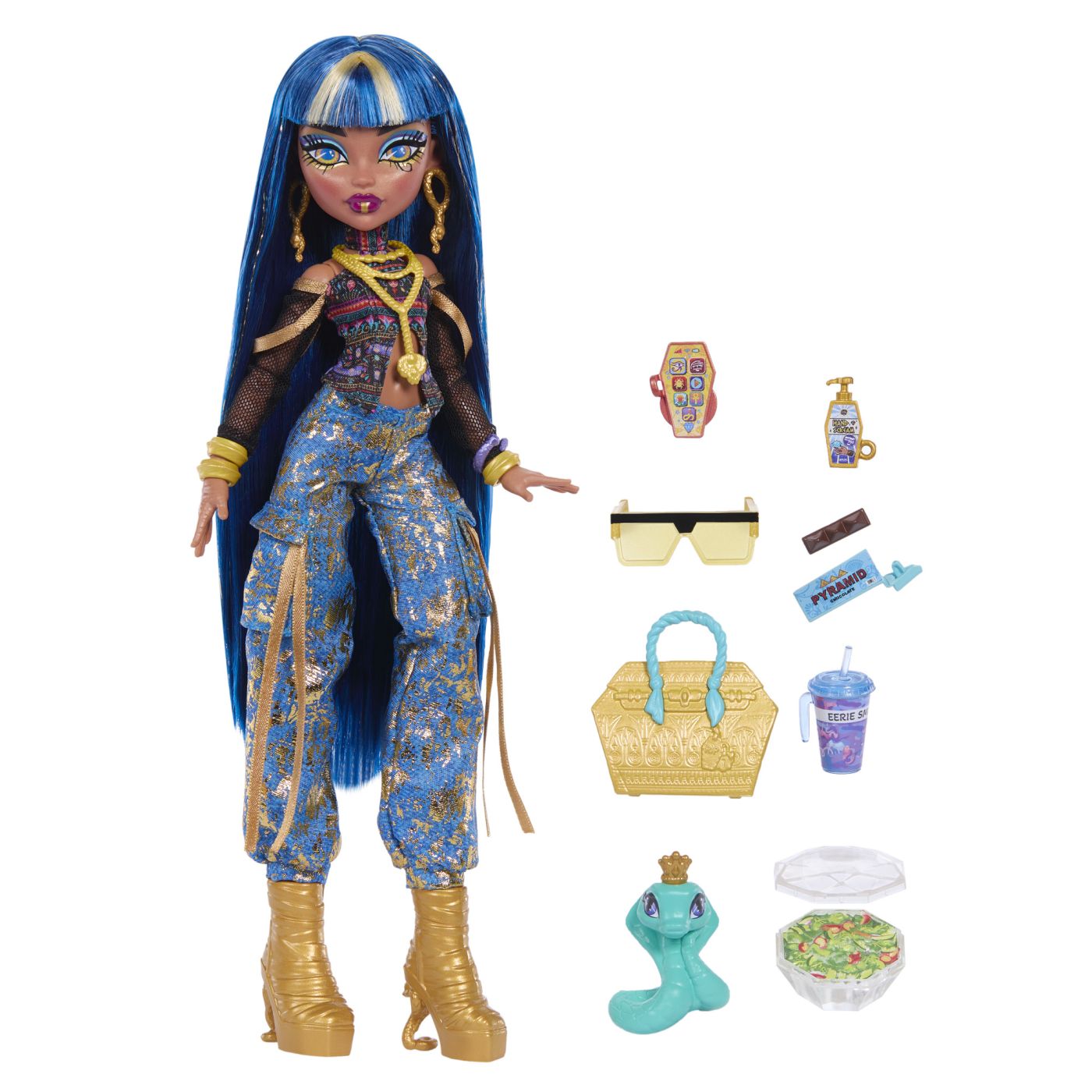 MONSTER HIGH PAPUSA CLEO DENILE CU ACCESORII Mattel - Imagine 3 [ps:df9df198-e71b-44fd-8dec-2b090bf41ae4]