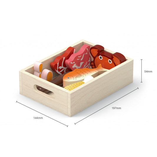 Set alimente de frigider din lemn, Viga [ps:1d3e09f2-a000-40cf-b04f-b21d93f94ed8]