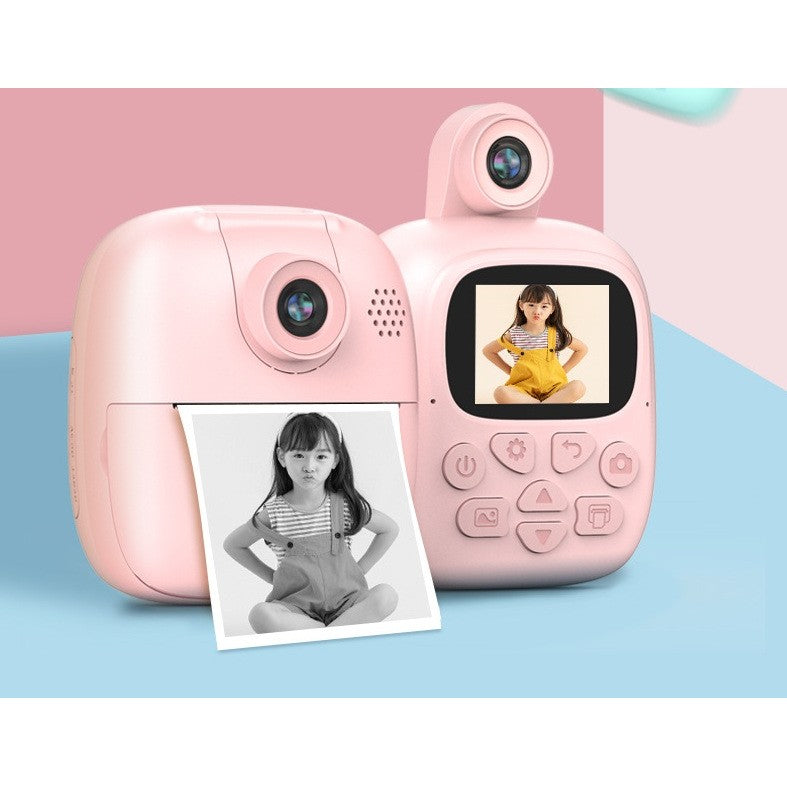 Camera Instantanee Copii Flippy, Printare Alb-Negru, Turcoaz - Default Title (5) [ps:173f0a13-bd80-4bc9-b356-1680ecd520d4]