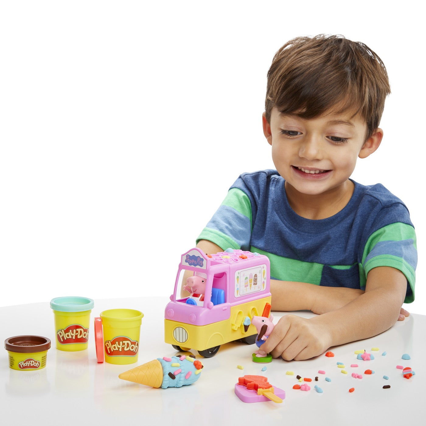 PLAY DOH PEPPA PIG SI MASINA DE INGHETATA Hasbro - Imagine 4 [ps:684a27de-ba73-4b30-adad-fea06f6104e4]