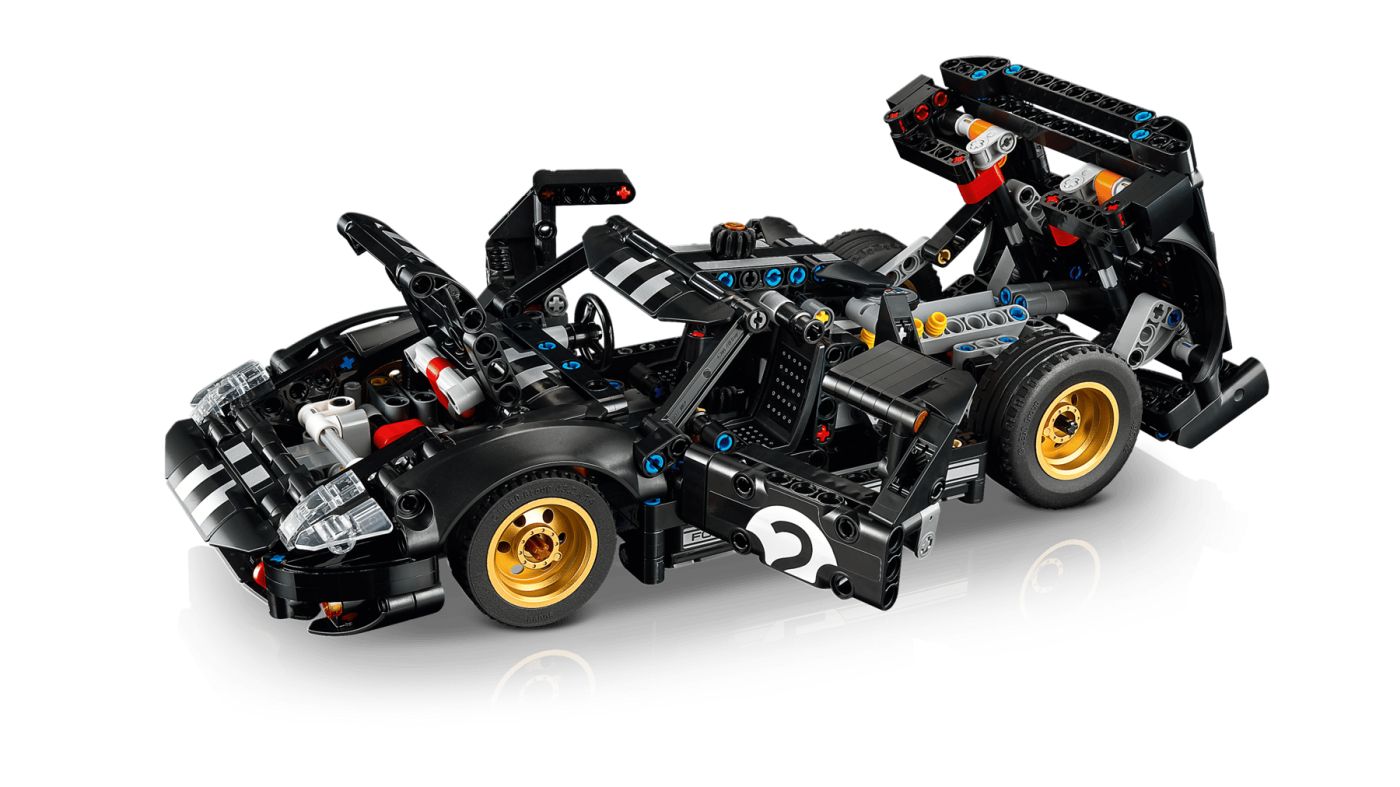 LEGO TECHNIC MASINA DE CURSE 1966 FORD GT40 MKII 42223 - Imagine 10 [ps:ff2b4d5e-a388-494c-8c04-f6896400307f]