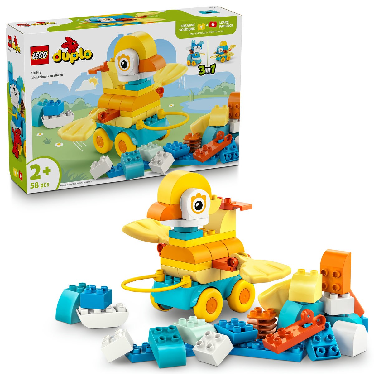 LEGO DUPLO ANIMALE PE ROTI 3 IN 1 10448 - Imagine 6 [ps:056438ba-29e8-49d1-851c-aa9748ccc6a9]