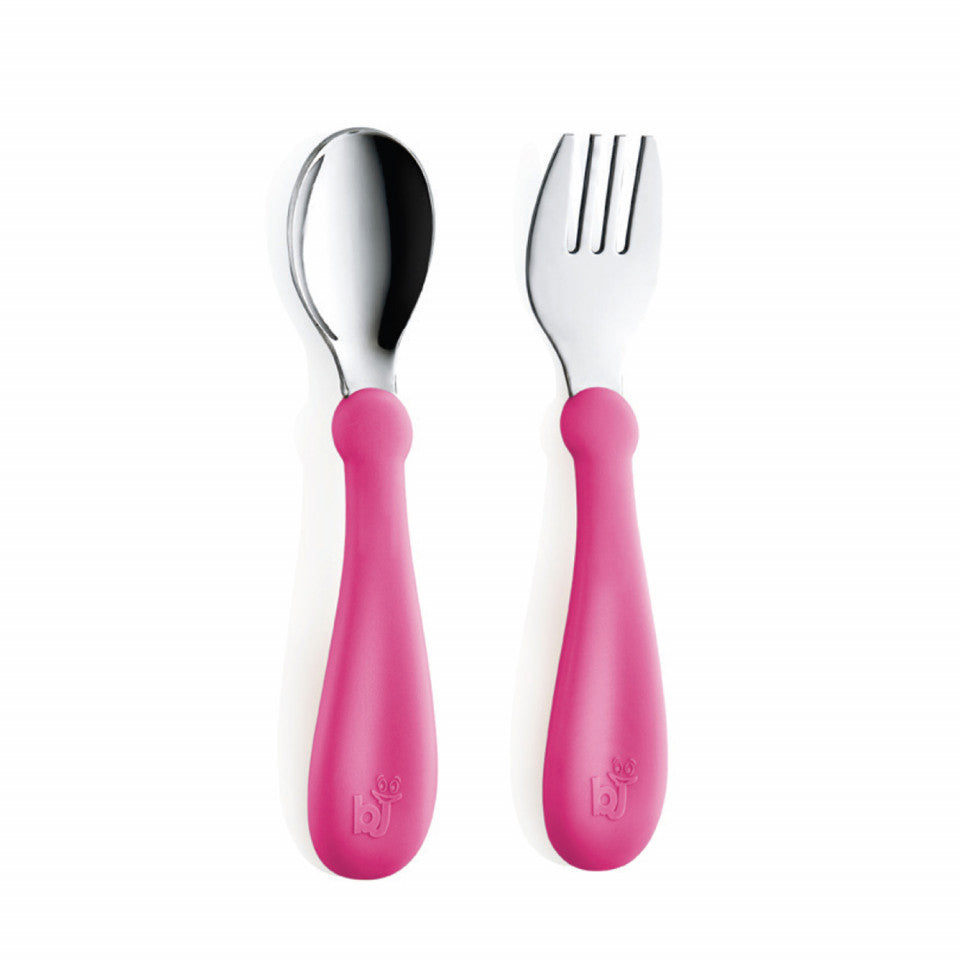 Set tacamuri din inox pentru copii BabyJem (Culoare: Gri) [ps:27e81dfd-4407-4d7b-8965-33da926d046a]