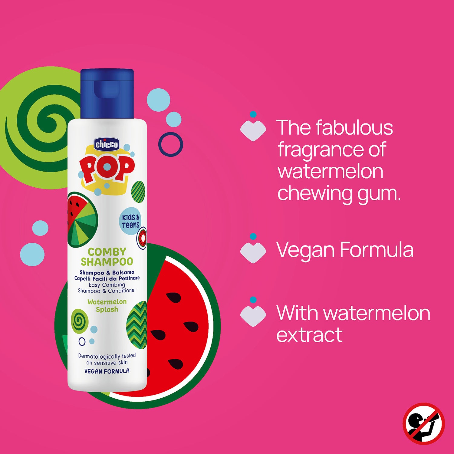 Sampon si balsam de par 2 in 1 Chicco POP cu aroma de - Default Title (5) [ps:f0efe654-dc67-4f41-8276-e4a663c3c36c]