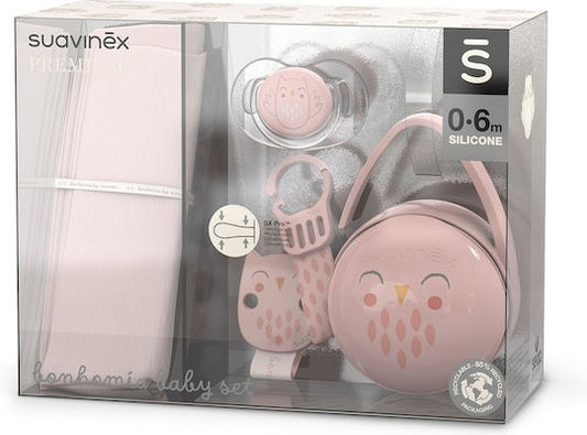 Set cadou BONHOMIA 4 piese, menta, Suavinex - Imagine 5