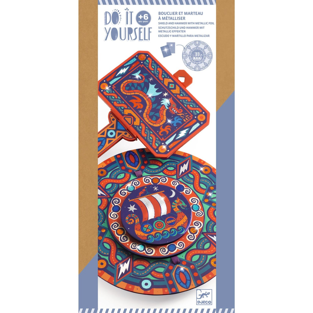 Joc creativ DIY Ca un viking, Djeco - Imagine 4 [ps:e2faf61b-0348-4ed5-8bcf-8e0838bf9bc9]