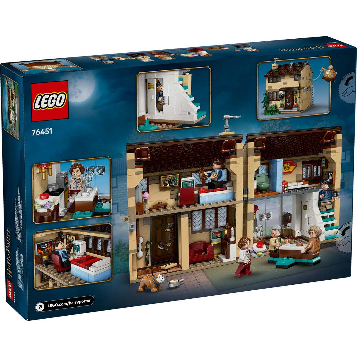 LEGO HARRY POTTER PRIVET DRIVE VIZITA MATUSII MARGE 76451 - Imagine 8 [ps:d77e1c3a-2c11-4993-b1a7-eb783e671af3]