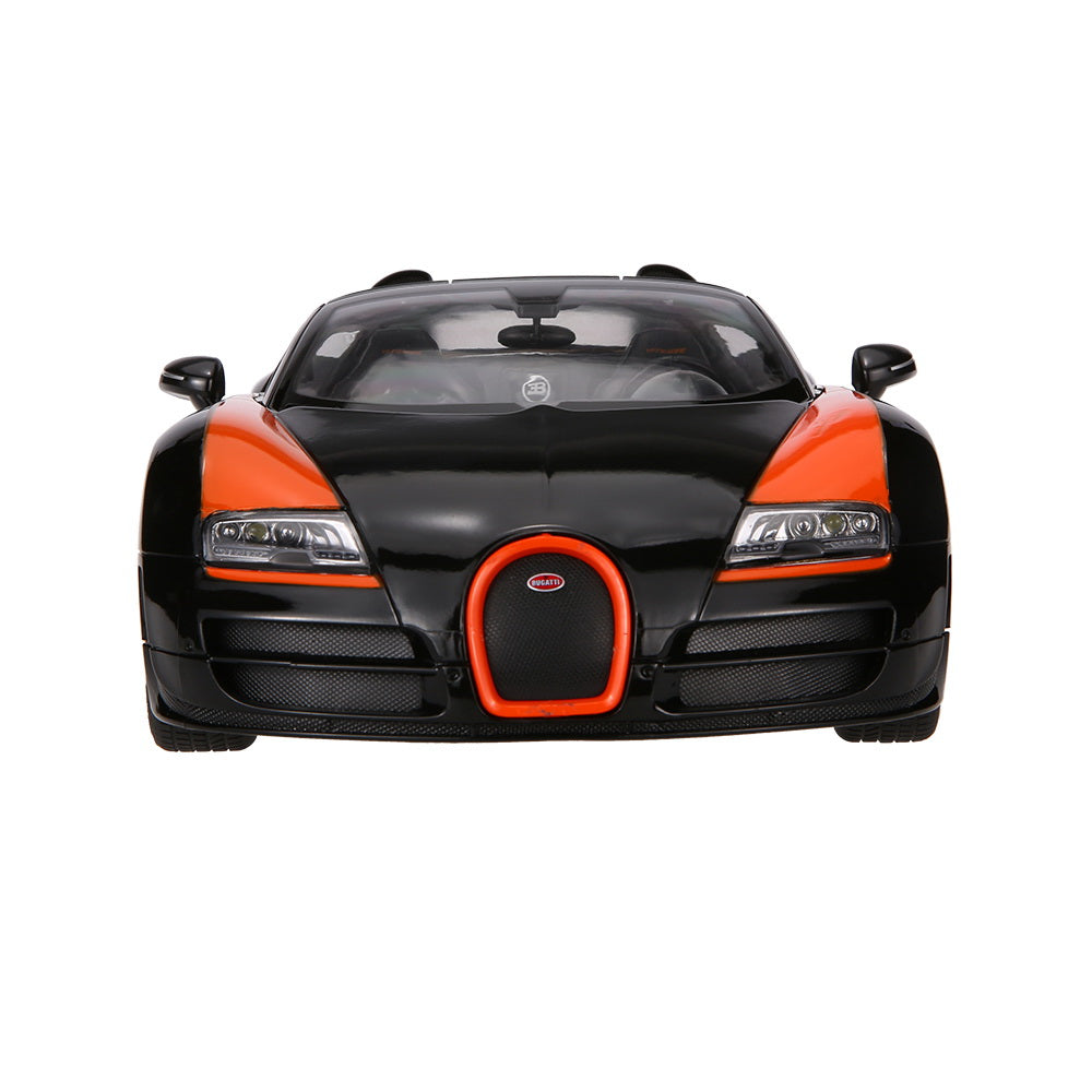 MASINA CU TELECOMANDA BUGATTI GRAND SPORT VITESSE NEGRU CU SCARA 1 LA 14 [ps:39ec5e83-e831-4077-87b2-5acdb4748ba0]
