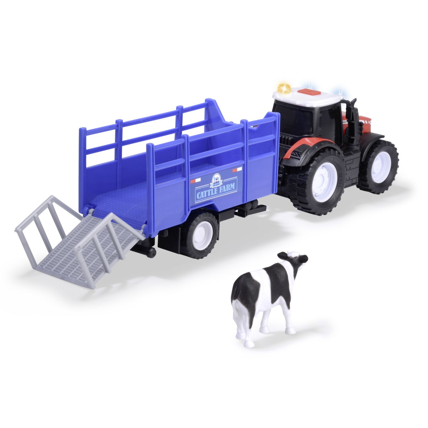 DICKIE MASSEY FERGUSON TRACTOR SI REMORCA CU SUNETE SI - Imagine 4 [ps:159c898e-c600-4678-b3e2-398604f039da]
