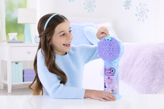 DISNEY FROZEN JEWEL REVEAL PAPUSA ELSA Mattel - Imagine 5