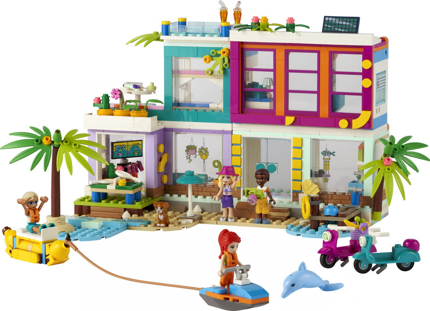 LEGO FRIENDS CASA DE VACANTA DE PE PLAJA 41709 - Imagine 2 [ps:16503f30-6e37-4699-9bf6-a66ccba51069]