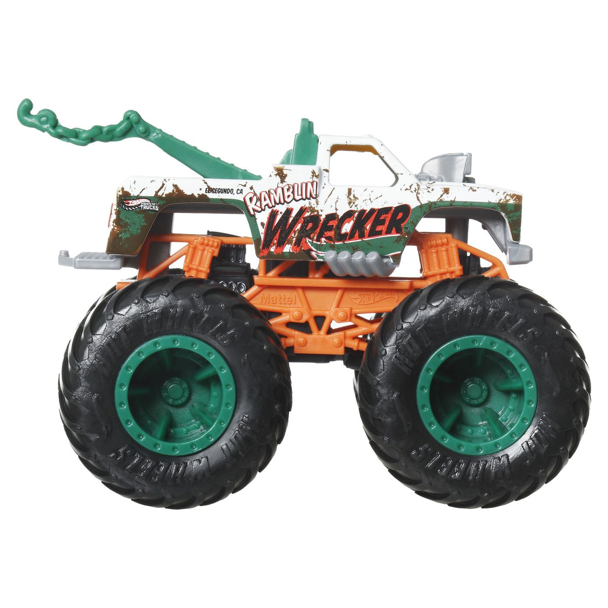 HOT WHEELS MONSTER TRUCK MASINUTA SCRATCH ATTACK SCARA - Ramblin Wrecker (5) [ps:5fb9d2cd-62f0-4447-a439-d8fd5ce95937]