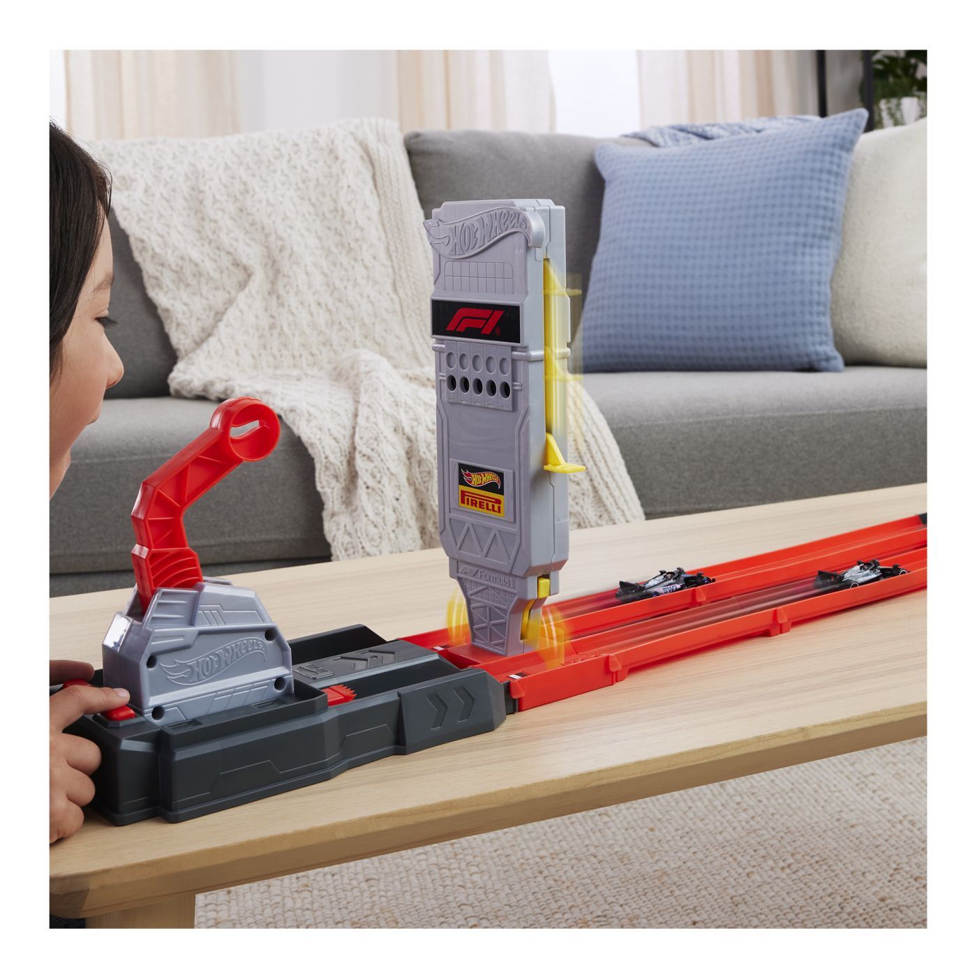 HOT WHEELS RACING CIRCUIT DE CURSE GRID START FORMULA 1 - Imagine 5