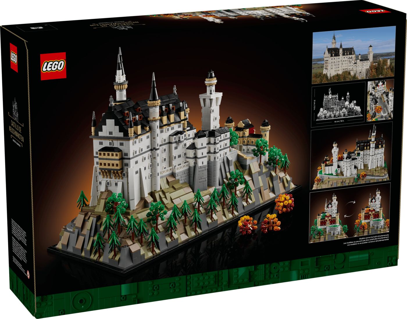 LEGO ARHITECTURE CASTELUL NEUSCHWANSTEIN 21063 - Imagine 2 [ps:a8d84e8e-2e38-40af-b1c5-2cd837a2240e]