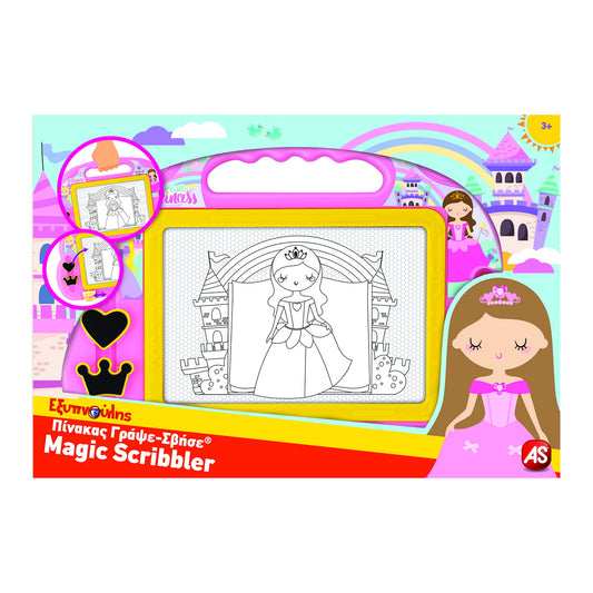 TABLA MAGNETICA MAGIC SCRIBBLER BABY PRINCESS AS - Imagine 5