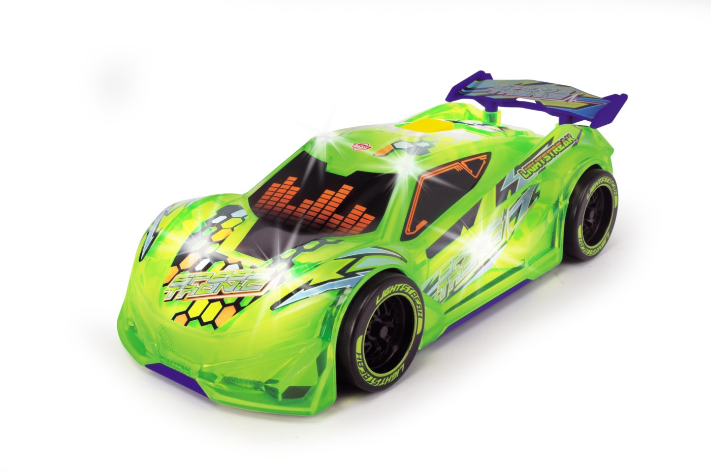 DICKIE TOYS SPEED TRONIC  MASINA CU LUMINI SI SUNETE - Imagine 5
