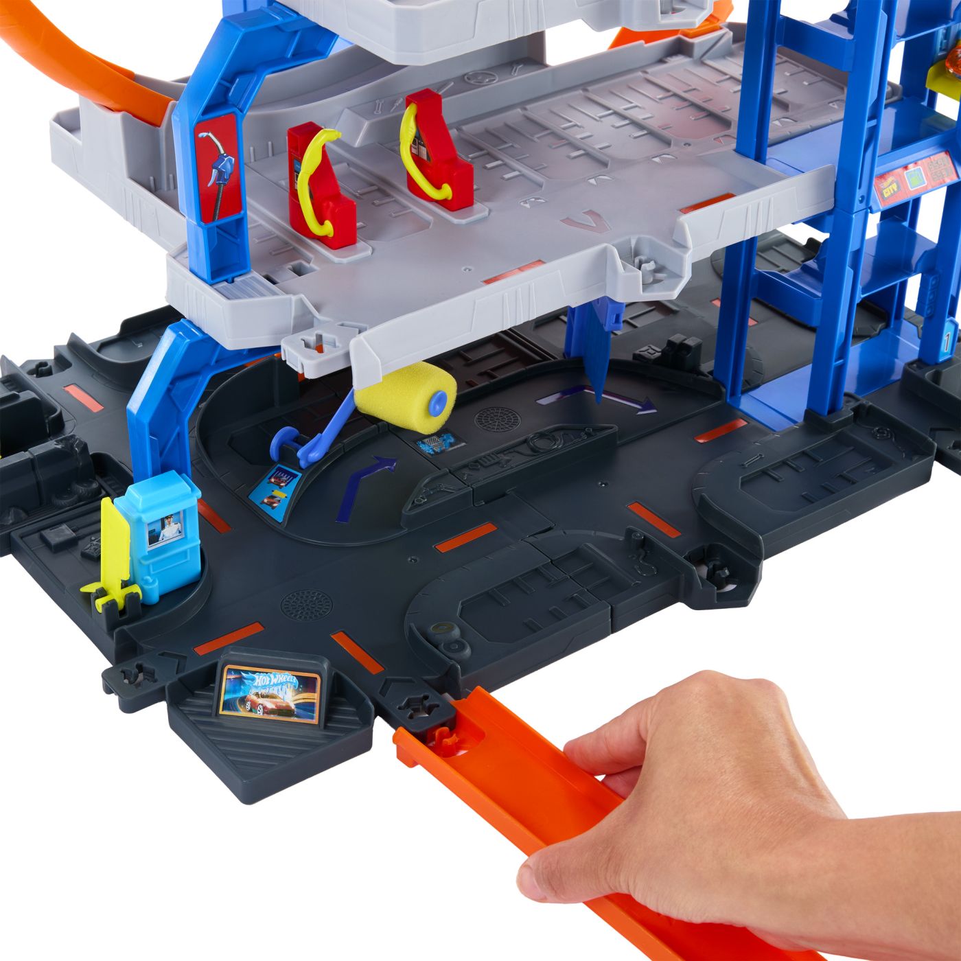 HOT WHEELS CITY SET MEGA GARAJUL Mattel - Imagine 7 [ps:12420580-3e66-4ee5-af89-aea1b6b456c3]