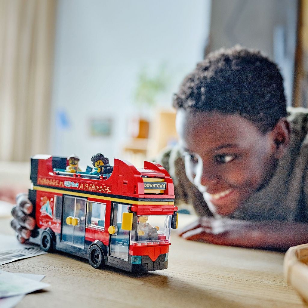 LEGO CITY AUTOBUZ TURISTIC ROSU CU ETAJ 60407 - Imagine 3 [ps:d32cab88-8969-4e54-a6d6-42e813335d66]