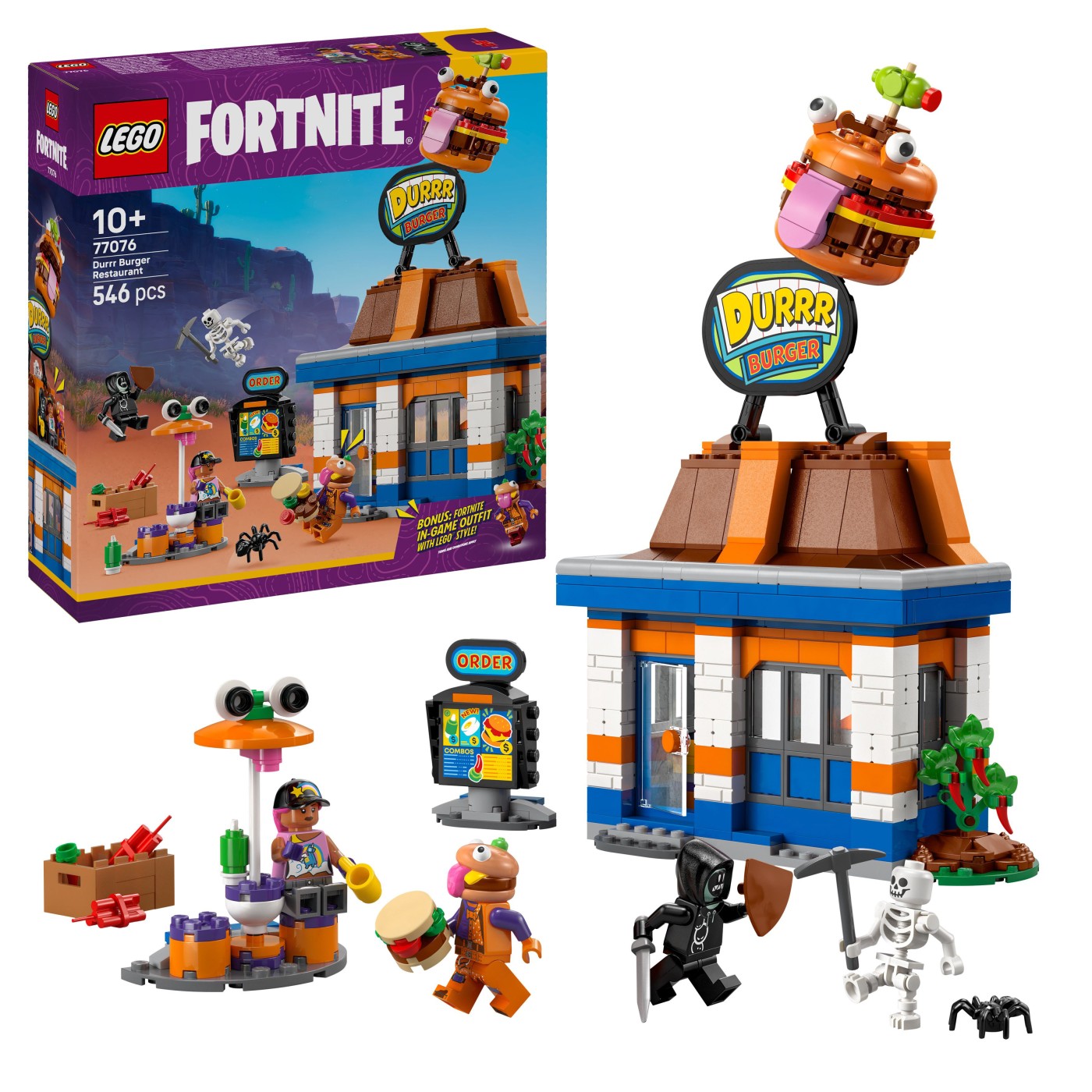LEGO FORTNITE RESTAURANTUL DURRR BURGER 77076 - Imagine 6 [ps:80e9e7a8-704b-4a09-a59d-85d9d15fe95c]