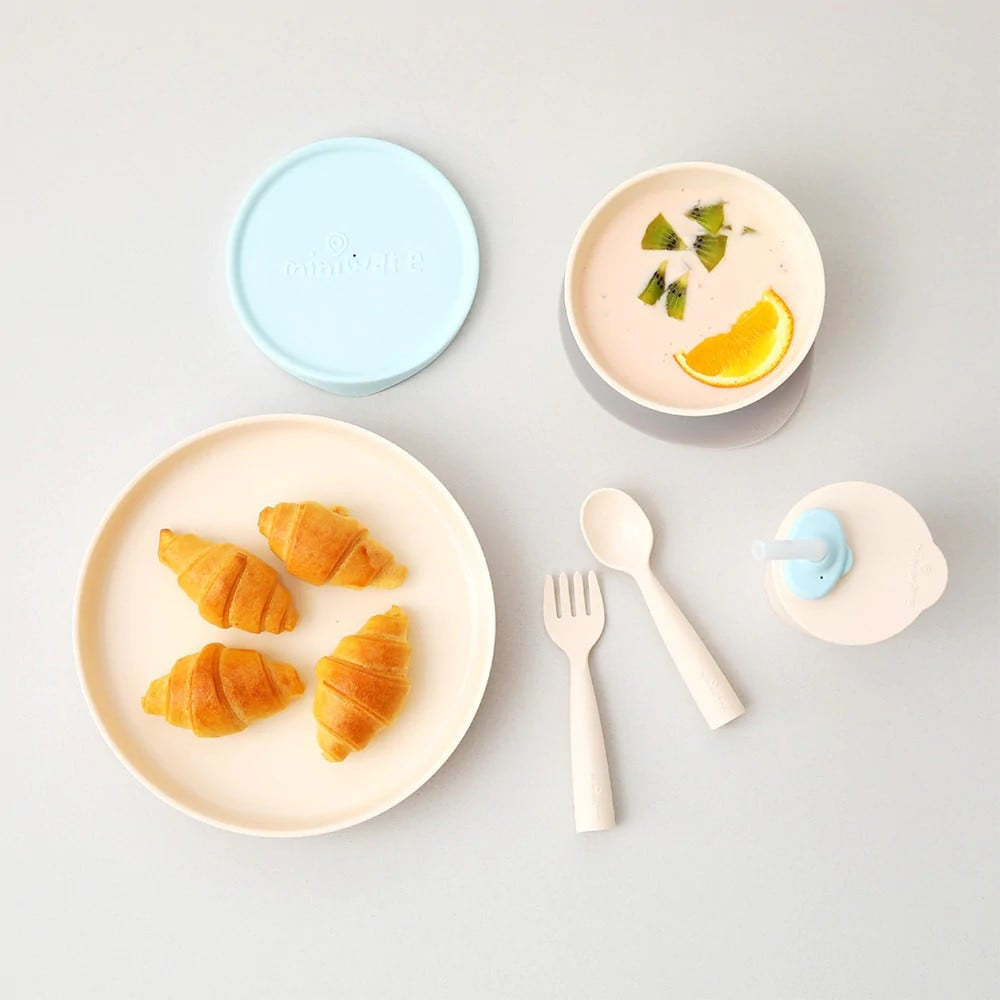 Set diversificare hrana bebelusi Miniware Little Foodie, - Imagine 5