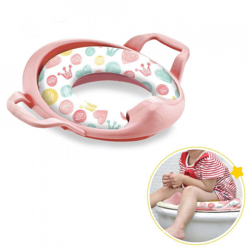 Reductor moale pentru toaleta BabyJem (Culoare: Gri) [ps:59740035-92e4-42ba-a102-b413b0c8858c]