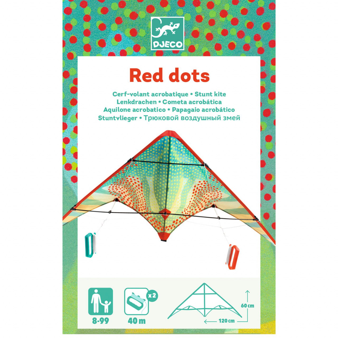 Zmeu acrobatic Puncte rosii, Djeco - Imagine 4 [ps:ebe6d278-f607-45cd-a53e-869d748f3b88]