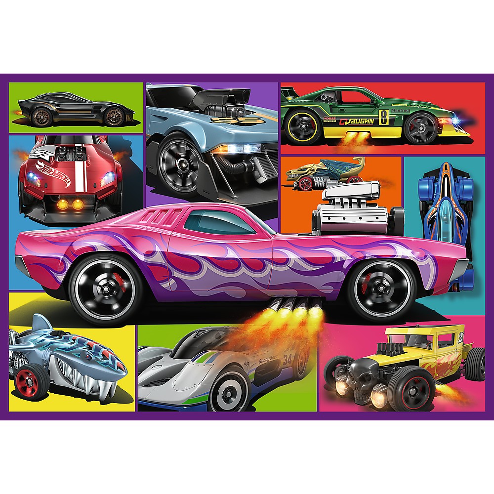 PUZZLE TREFL 4X250 HOT WHEELS MASINI DE CURSE - Imagine 3 [ps:2d6f25d9-c7cc-4e51-a0c0-7695be950f40]