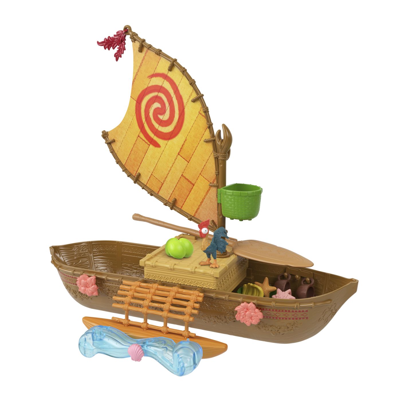 Set Barca Canoe Moana Aventura in Ocean 38cm - Mattel - Default Title (5) [ps:b3947f60-f519-463b-a712-a846bfd5cf9e]