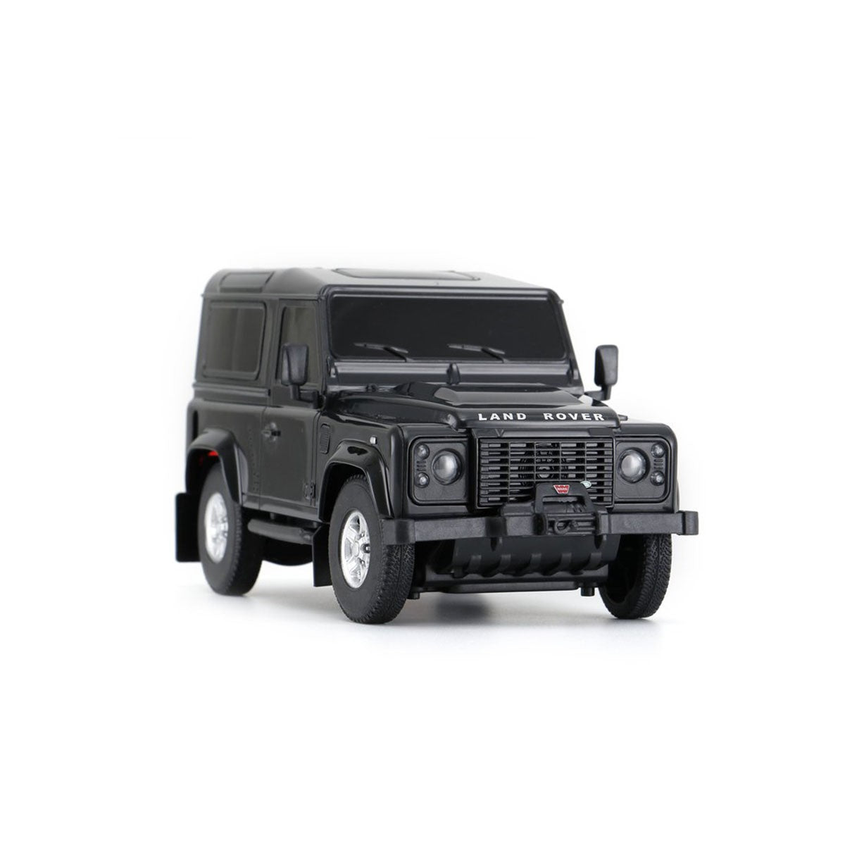 MASINUTA METALICA CONVERTIBILA LAND ROVER DEFENDER NEGRU CU SCARA 1 LA 32 [ps:10c48760-8b19-4d5f-8fbd-6261ba3eca2b]