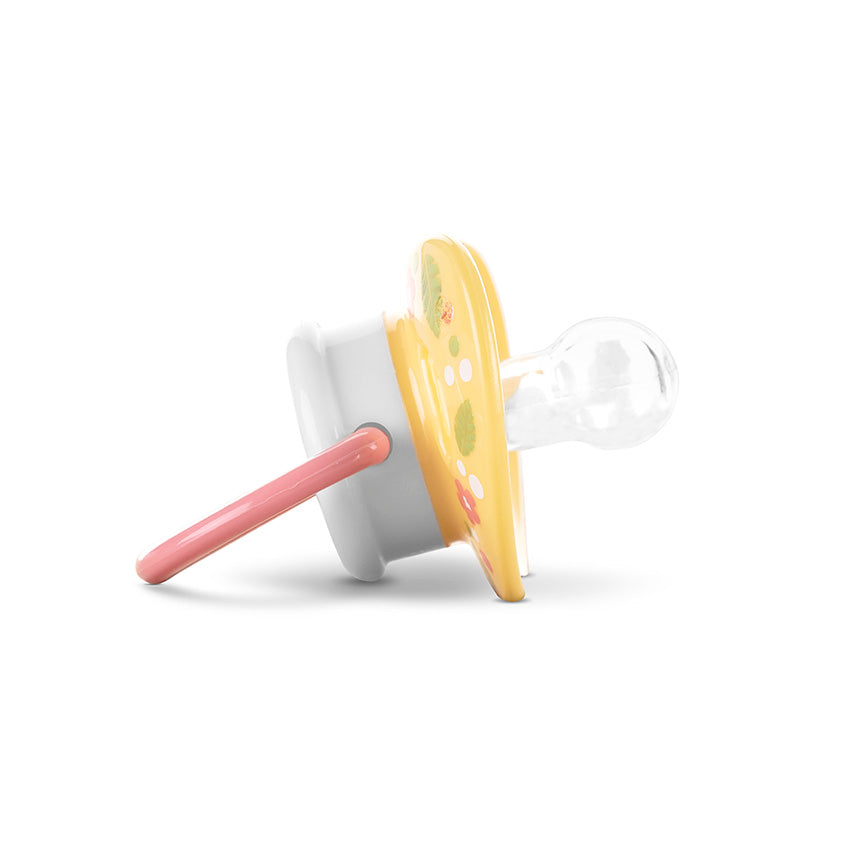 Set 2 Suzete Lorelli, Silicon Moale, Rotunde, 6 luni+ - Yellow Pink (5) [ps:1610cb1e-1769-4dc7-b047-b955c6432931]