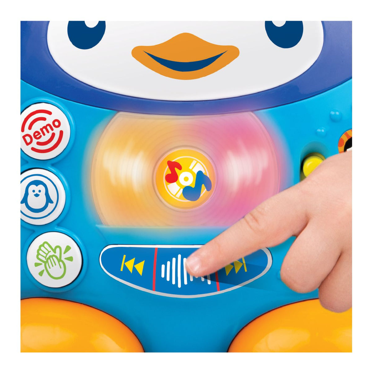 Player Muzical Pinguin WinFun cu Microfon și LED-uri - Default Title (5) [ps:5ccaea37-0669-4d15-b839-44ee6a8f4400]