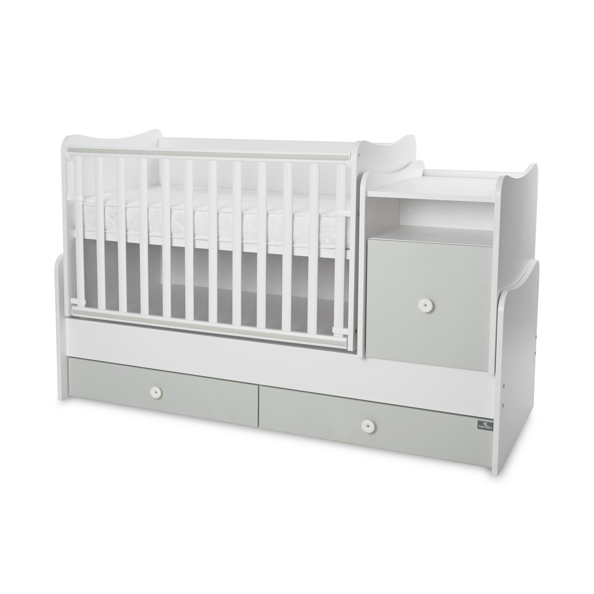 Mobilier Trend Plus Lorelli, White Milky Green - alb verde milky (5) [ps:6ad994fa-e542-45a7-862b-6708d9d2e87f]