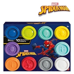 Plastilină Disney Spiderman Jumbo, 10 Culori, 500g - Default Title (5) [ps:625034c5-bde4-4386-a629-731875e1ab71]