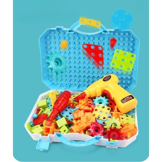 Set Construcție Puzzle Flippy cu Bormașină, 336 Piese, +3 - Default Title (5) [ps:5818c3cd-88e1-4c7f-ae0f-44b560ffd85c]