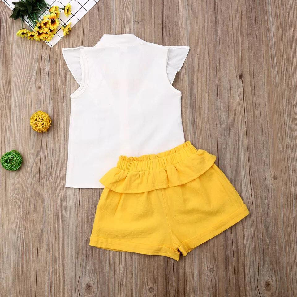 Set camasuta si pantaloni cu broderie Drool (Culoare: Galben, Marime: 110) [ps:6326814a-87e9-46ab-b6fa-ffb5868bd6f1]