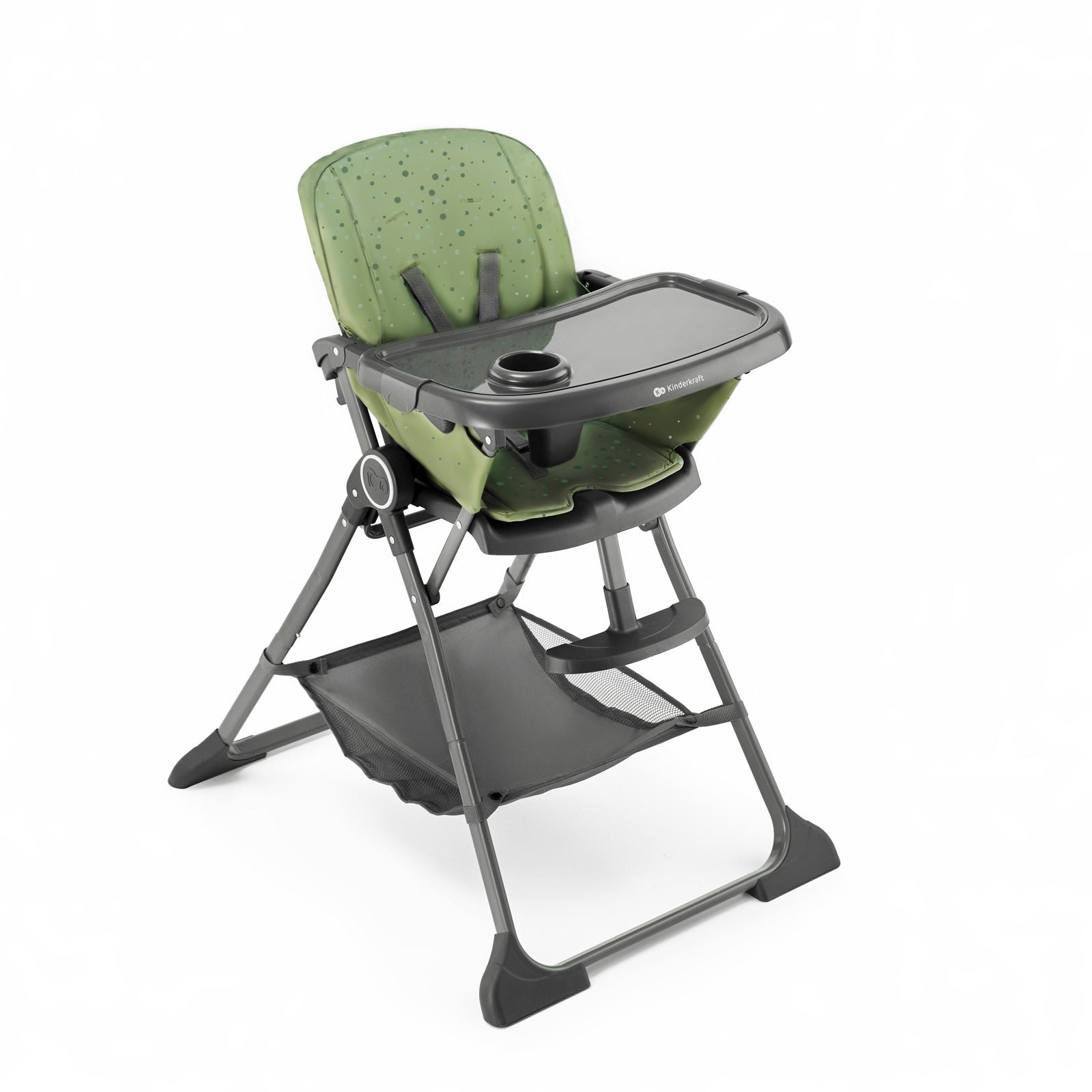 SCAUN DE MASA KINDERKRAFT FOLDEE, PLIABIL, GREEN - Imagine 5