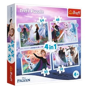 Puzzle 4 in 1 Frozen 2 Trefl - Set Jucării Jumbo - Default Title (5) [ps:3bbb3048-830c-4232-879d-5f5e1e8426c3]