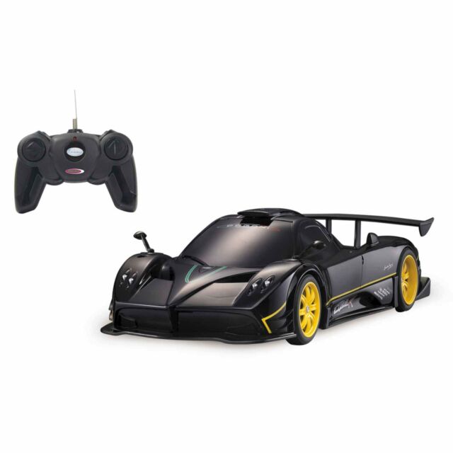 MASINA CU TELECOMANDA PAGANI ZONDA R ALB CU SCARA 1 LA - Negru