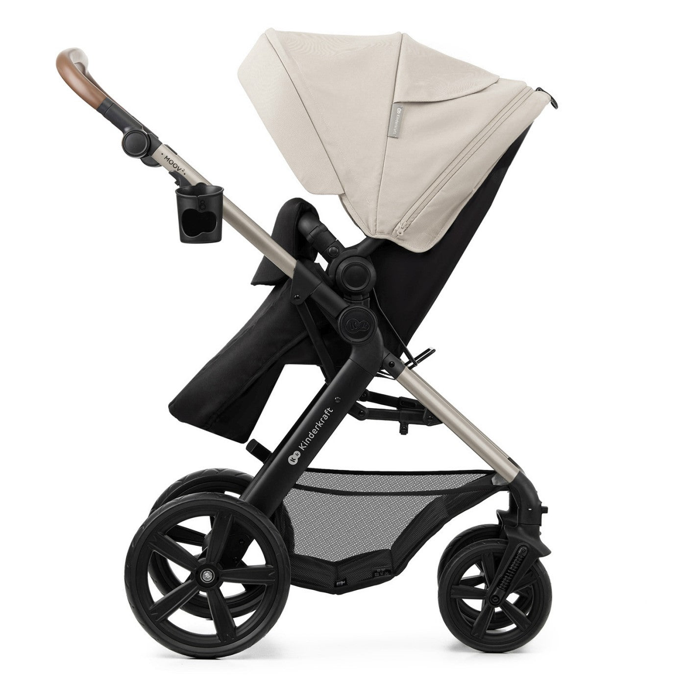 CARUCIOR MULTIFUNCTIONAL KINDERKRAFT MOOV 2 EVA 4IN1 - Gri