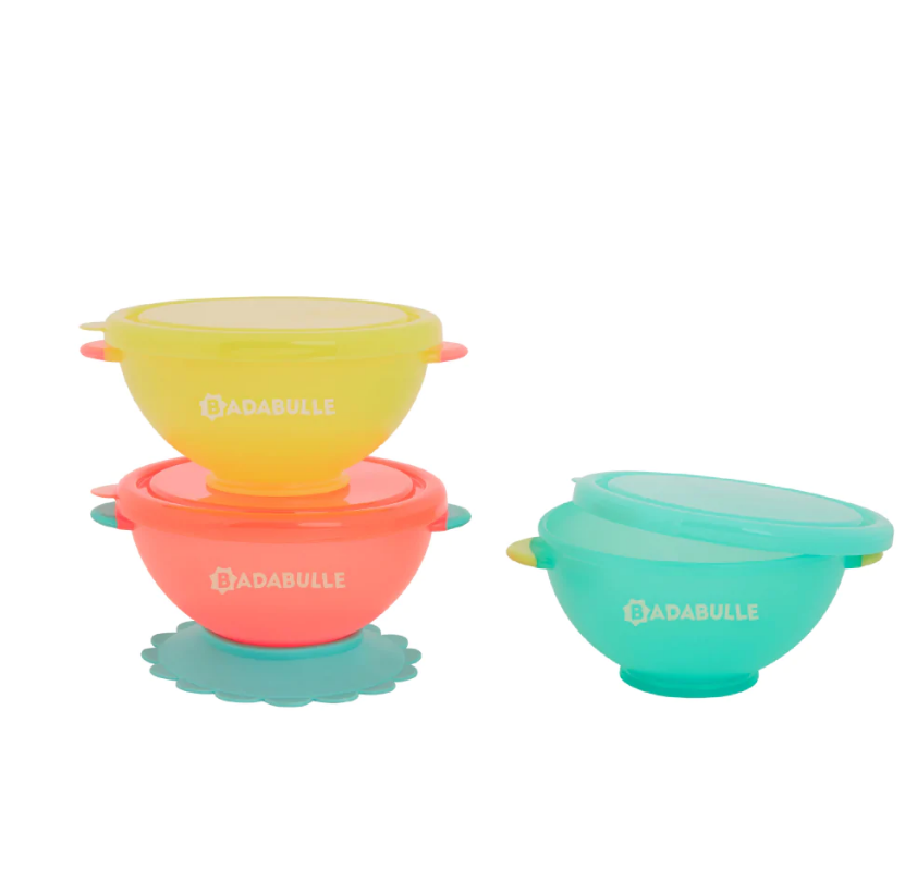 Set 3 Boluri Mâncare cu Suport Badabulle - Culori Diverse - Default Title (5) [ps:d50f3612-b707-4c15-8c43-c115dfa873b0]