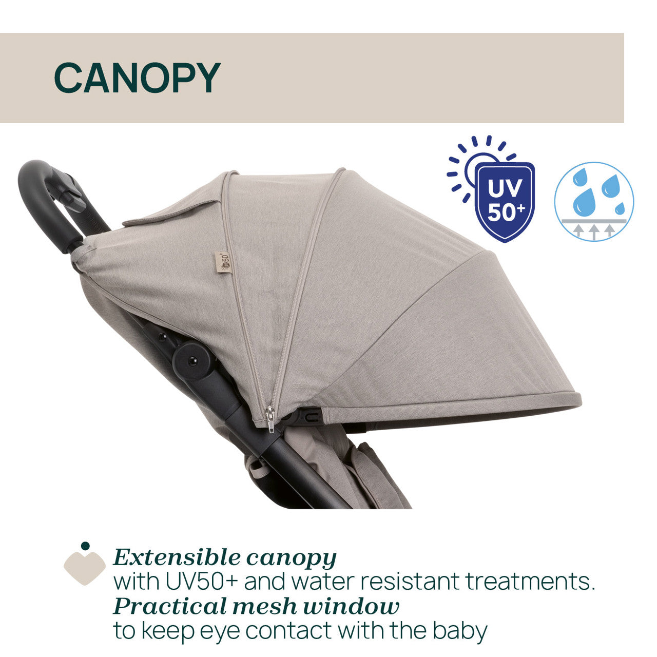 Carucior copii sport Chicco We 2, Pebble (Gri), 0luni+ - Sandshell (Bej) (5) [ps:ebb2e4d5-a08d-4543-8e49-7807eabc3645]