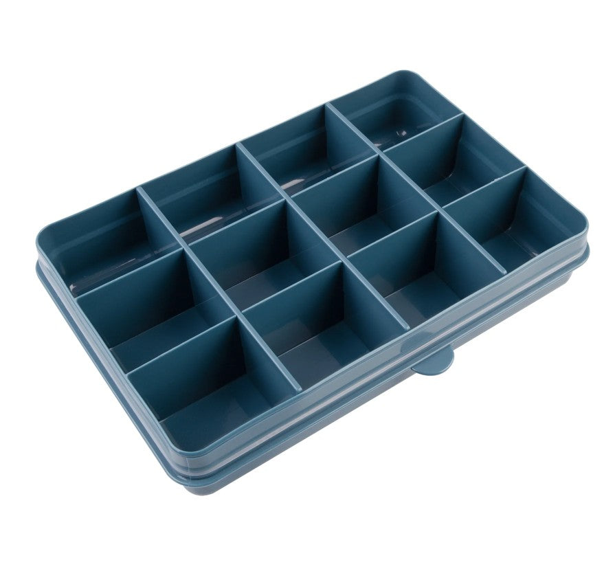 CUTIE SNACK 12 COMPARTIMENTE, MELII LUXE, BLUE [ps:2bd66388-3381-4029-aa97-f08fd5ab1ec4]
