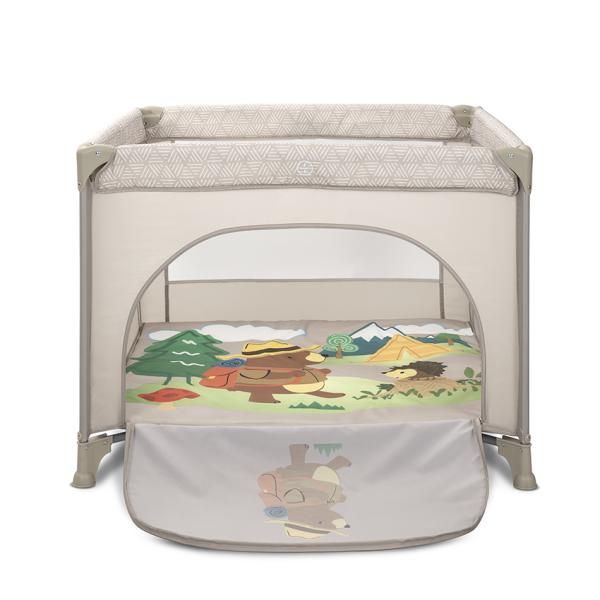 Tarc Joaca Lorelli Play N Relax, Grey Adventure, 100x100x75 - Beige Camping (5) [ps:07f820f7-49fc-42fd-8b12-0555a6b7a00d]