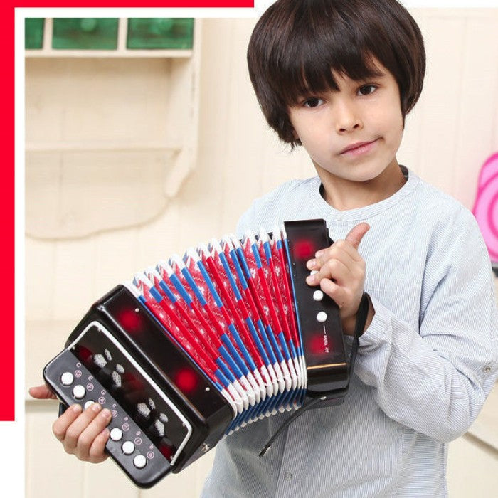 Acordeon Jucarie pentru Copii Flippy, Rosu - Negru (5) [ps:b018ea2e-0069-4124-a2c5-000315f75ffc]