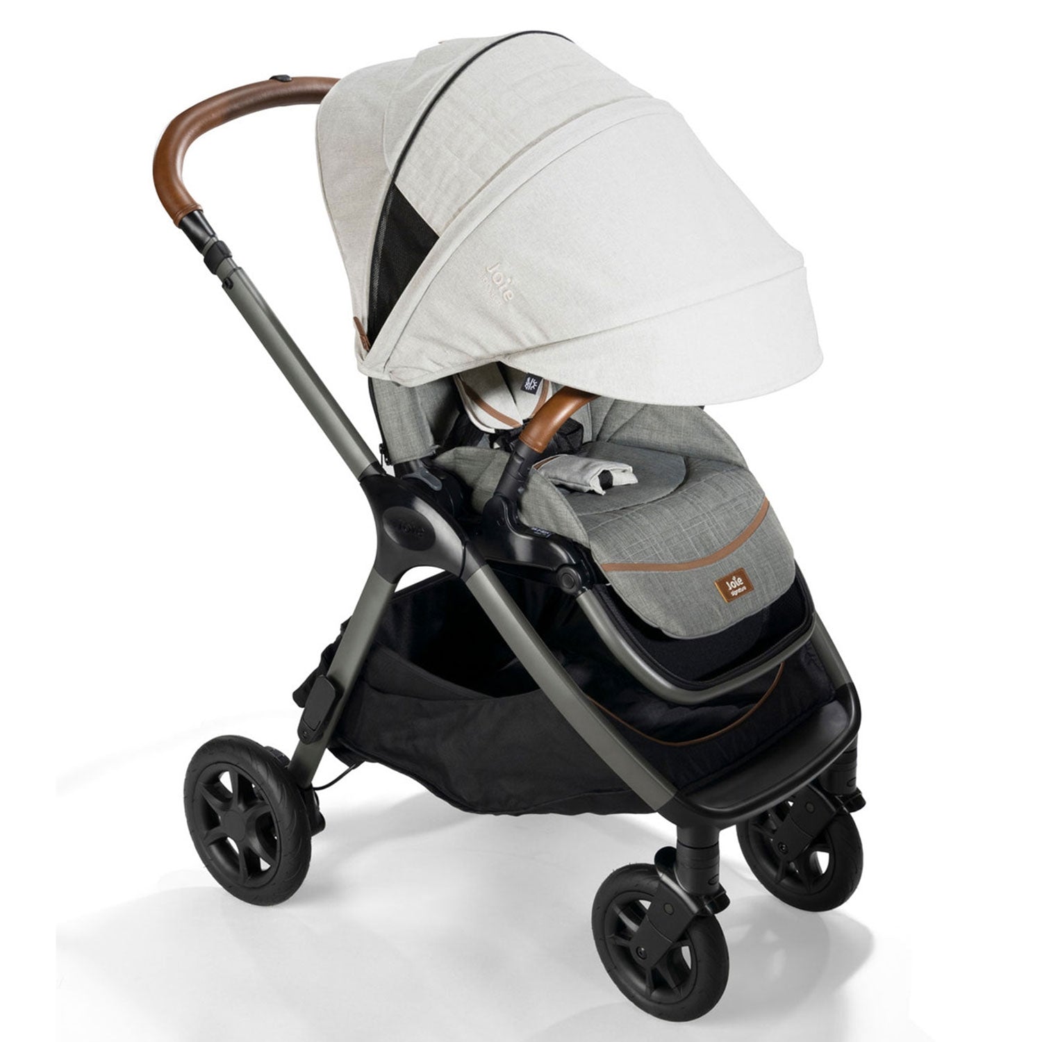 Cărucior Multifuncțional Joie Finiti Signature Oyster - Oyster (5) [ps:0aede60b-6aa6-428e-a6e1-36168af61722]