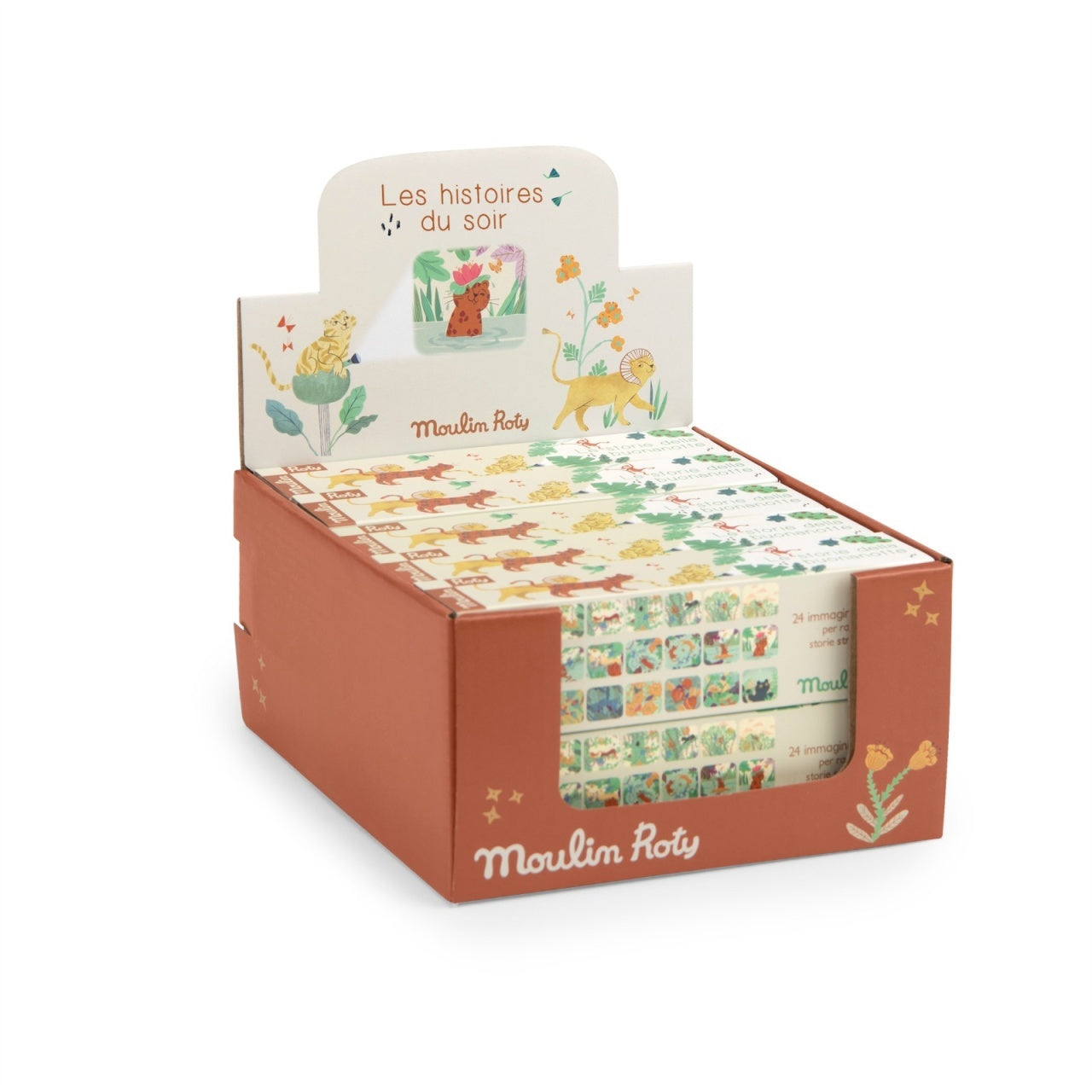 Lanterna cu povesti Animalele junglei, Moulin Roty - Imagine 5 [ps:d1e5a217-bd45-4022-bdf6-805ff40514e1]