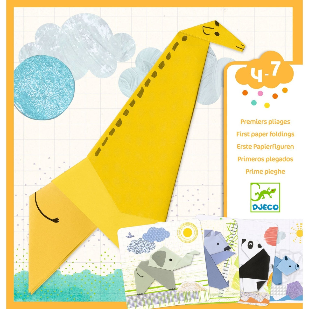 Joc creativ origami Jungla vesela, Djeco - Imagine 5 [ps:5ae15d00-0f70-49b3-9e00-59074b923957]