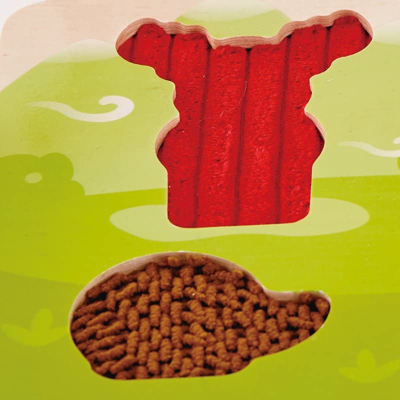 HAPE PUZLLE TACTIL -  ANIMALELE DIN PADURE - Imagine 5 [ps:594ba2aa-604d-4e4d-b988-535be6637bc7]