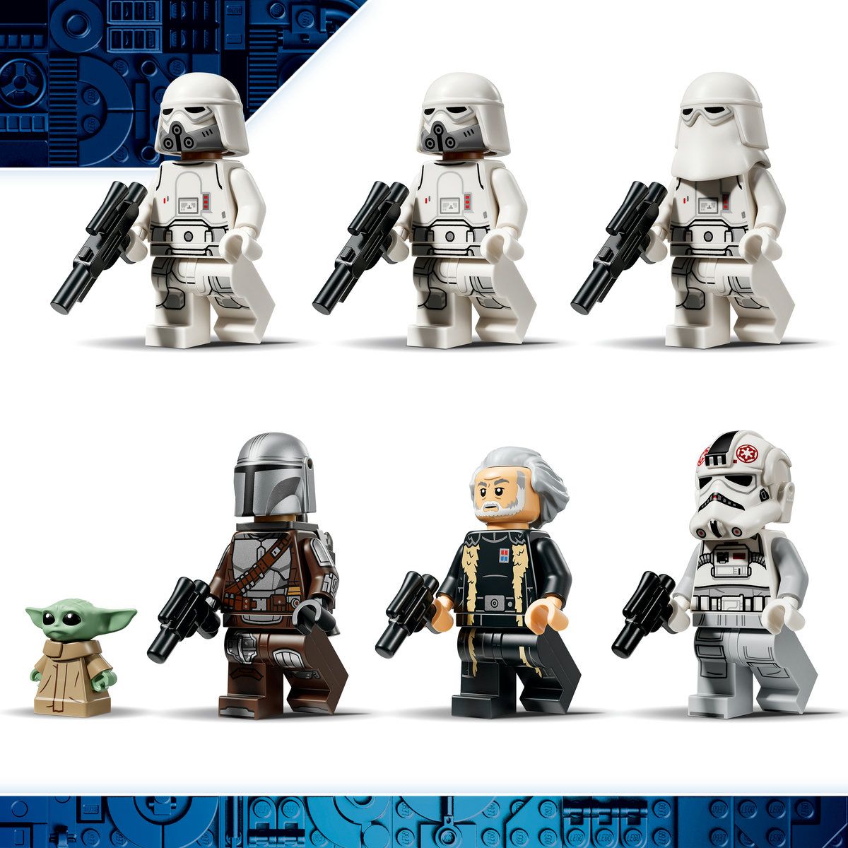 LEGO Star Wars AT-AT din Vestigiul Imperiului 75454 - Default Title (5) [ps:96ca0fc0-fe9d-485b-b431-567dd0e5c8ea]